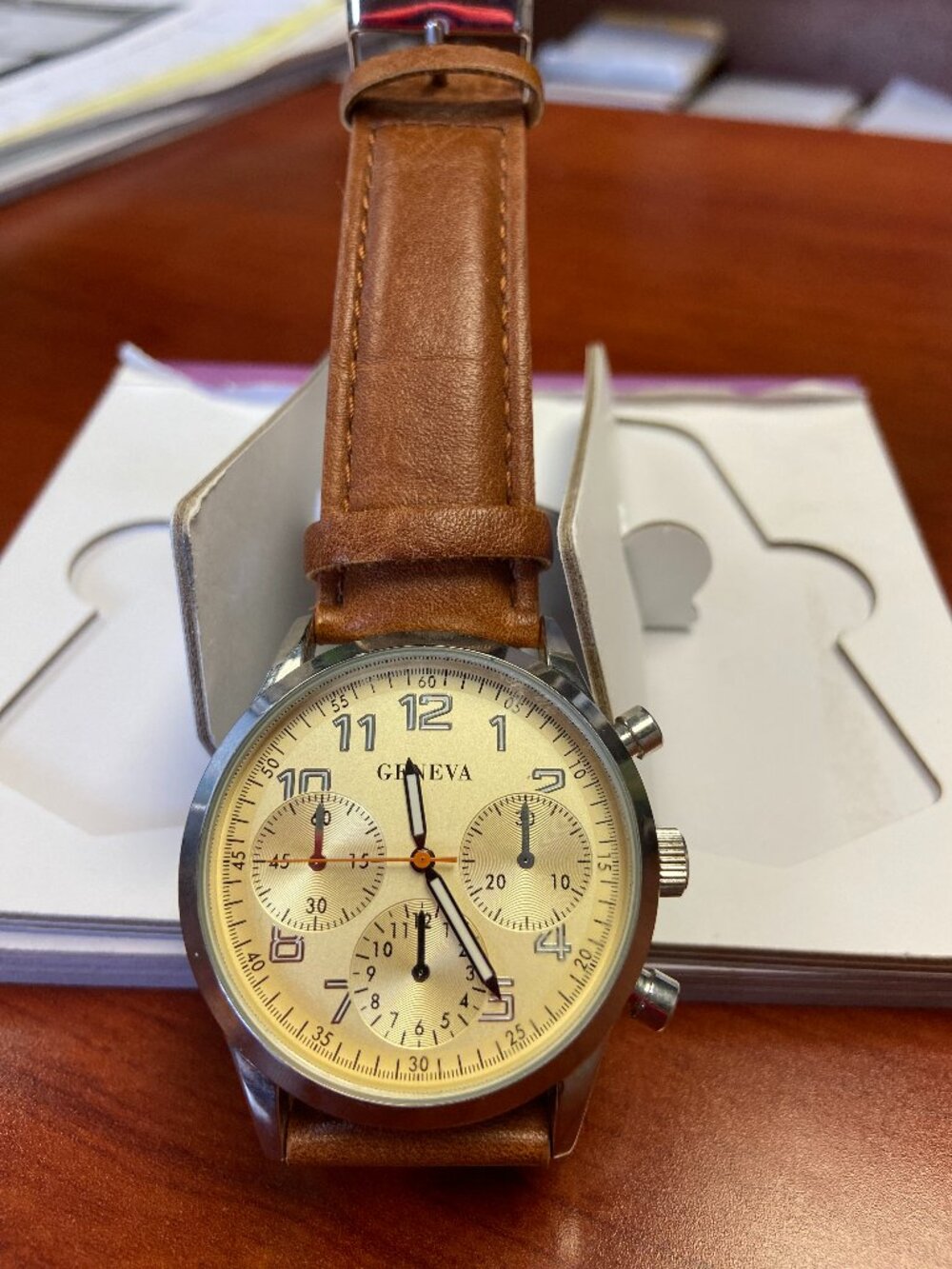 MEN'S GENEVA WATCH